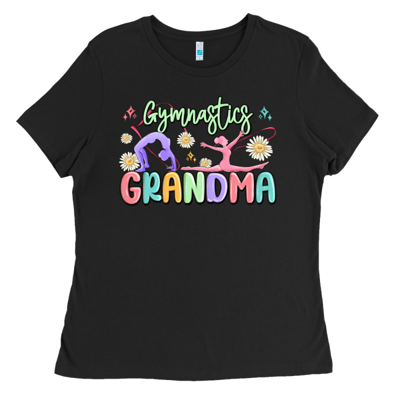 Gymnastics Grandma Ladies Tee by MaliasSmallBusiness | Teevron