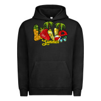 Pigment Black love summer Urban Hoodie - RacoonDesign