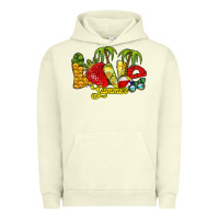 Pigment Pistachio love summer Urban Hoodie - RacoonDesign