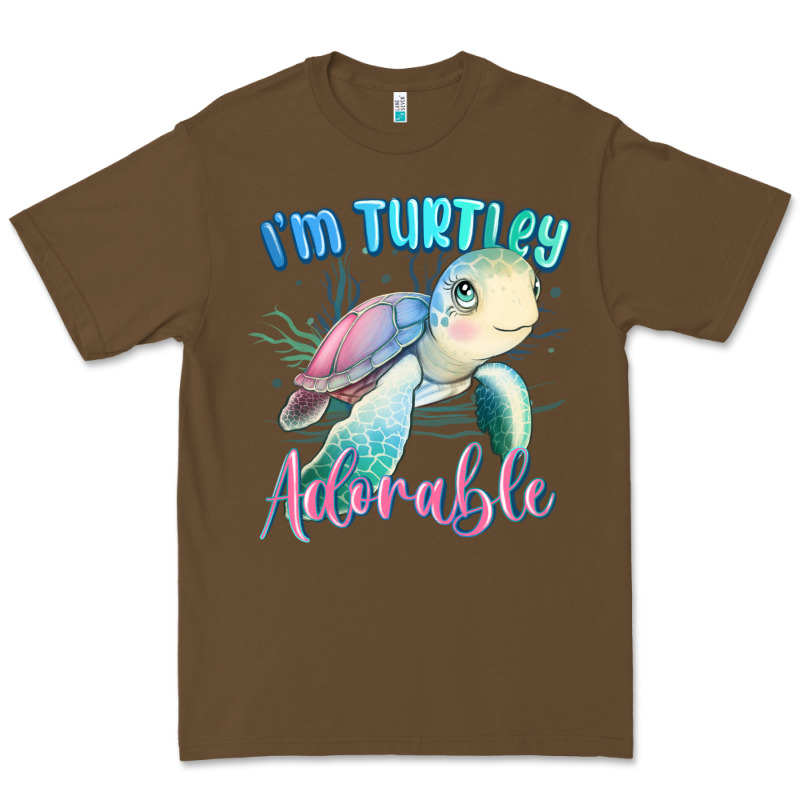 Im Turtley Adorable Turtle Premium Tee by MaliasSmallBusiness | Teevron