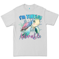 Dove Grey im turtley adorable turtle Premium Tee - MaliasSmallBusiness