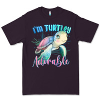 Plum im turtley adorable turtle Premium Tee - MaliasSmallBusiness