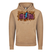 Vintage Coffee Leopard Mimi Lightning Vintage Hoodie - RanaPortraitStore
