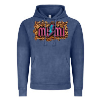 Vintage Denim Leopard Mimi Lightning Vintage Hoodie - RanaPortraitStore