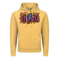 Vintage Mustard Leopard Mimi Lightning Vintage Hoodie - RanaPortraitStore