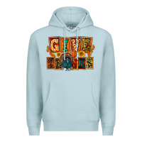 Blue Mist Give Thanks Thanksgiving Premium Hoodie - FaDigitalArtStudio