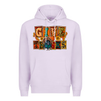 Lilac Give Thanks Thanksgiving Premium Hoodie - FaDigitalArtStudio