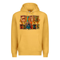 Mustard Give Thanks Thanksgiving Premium Hoodie - FaDigitalArtStudio
