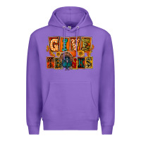 Purple Give Thanks Thanksgiving Premium Hoodie - FaDigitalArtStudio