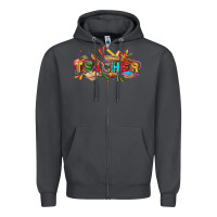 Cinco De Mayo Teacher Zipper Hoodie | Teevron