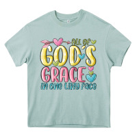 Arona all of god's grace in one tiny face Heavy Core Tee - MaliasSmallBusiness