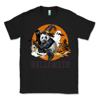 Black hallowen panda Classic Tee - LillyAllenDesigns
