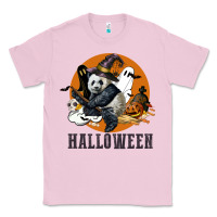 Bubblegum Pink hallowen panda Classic Tee - LillyAllenDesigns