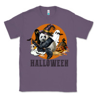 Lavender hallowen panda Classic Tee - LillyAllenDesigns