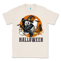 Natural hallowen panda Classic Tee - LillyAllenDesigns