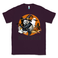 Plum hallowen panda Classic Tee - LillyAllenDesigns