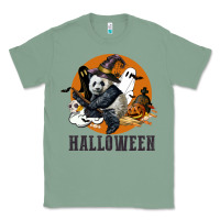 Sage hallowen panda Classic Tee - LillyAllenDesigns