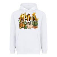 White mama pumpkin Heavyweight Hoodie - BundleAndBundleShop