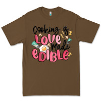 Cacao cooking is love made edible Premium Tee - MaliasSmallBusiness