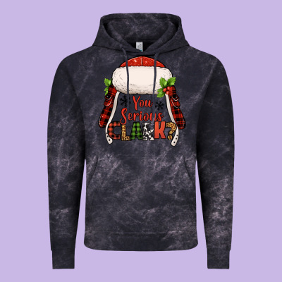 Western You Serious Clark Christmas Vintage Hoodie Designed By Jasminsmagicworld
