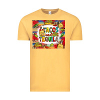 Vintage Mustard tacos and tequila Vintage Tee - RanaPortraitStore