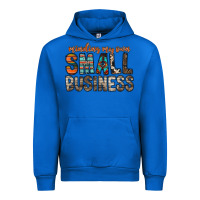 Cobalt minding my own small business Urban Hoodie - RacoonDesign