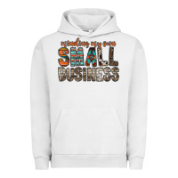 Pigment Lunar Rock minding my own small business Urban Hoodie - RacoonDesign