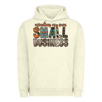 Pigment Pistachio minding my own small business Urban Hoodie - RacoonDesign