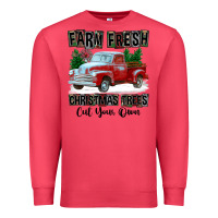 Cardinal Farm Fresh Christmas Trees Cut Your Own Premium Sweatshirt - FaDigitalArtStudio