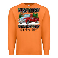 Carrot Farm Fresh Christmas Trees Cut Your Own Premium Sweatshirt - FaDigitalArtStudio