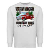 Dove Grey Farm Fresh Christmas Trees Cut Your Own Premium Sweatshirt - FaDigitalArtStudio