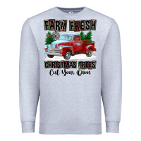 Farm Fresh Christmas Trees Cut Your Own Premium Sweatshirt | Teevron
