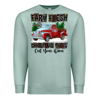 Seafoam Farm Fresh Christmas Trees Cut Your Own Premium Sweatshirt - FaDigitalArtStudio