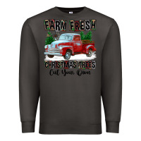 Smoke Farm Fresh Christmas Trees Cut Your Own Premium Sweatshirt - FaDigitalArtStudio