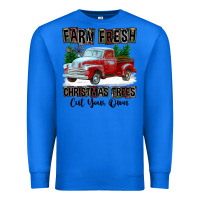 True Royal Farm Fresh Christmas Trees Cut Your Own Premium Sweatshirt - FaDigitalArtStudio