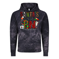 Cloud Black santa's favorite rn Vintage Hoodie - Jasminsmagicworld