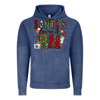 Vintage Denim santa's favorite rn Vintage Hoodie - Jasminsmagicworld