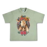 Flower Cow Urban Heavy Tee | Teevron