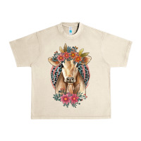 Sandshell flower cow Urban Heavy Tee - Jasminsmagicworld