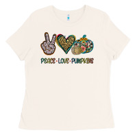 Bone Peace Love Pumkins Ladies Tee - Jasminsmagicworld