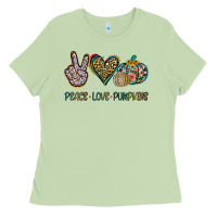Matcha Peace Love Pumkins Ladies Tee - Jasminsmagicworld