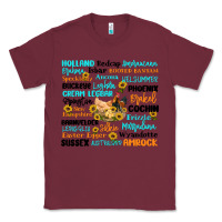Burgundy chicken typography Classic Tee - Artiststas