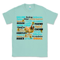 Seafoam chicken typography Classic Tee - Artiststas