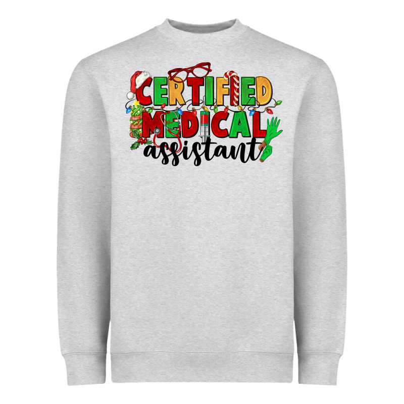 Certified Medical Assistant Heavyweight Sweatshirt by CowGirlArtShop | Teevron