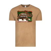 Vintage Camel merry christmas bear Vintage Tee - BarkalooDesign