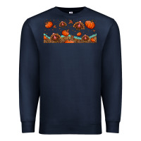 Navy turkey thanksgiving pumpkin libbey glass Premium Sweatshirt - BundleAndBundleShop