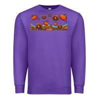 Purple turkey thanksgiving pumpkin libbey glass Premium Sweatshirt - BundleAndBundleShop