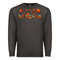 Smoke turkey thanksgiving pumpkin libbey glass Premium Sweatshirt - BundleAndBundleShop