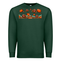 Sports Green turkey thanksgiving pumpkin libbey glass Premium Sweatshirt - BundleAndBundleShop