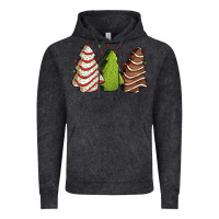 Vintage Black Christmas cakes Vintage Hoodie - Jasminsmagicworld